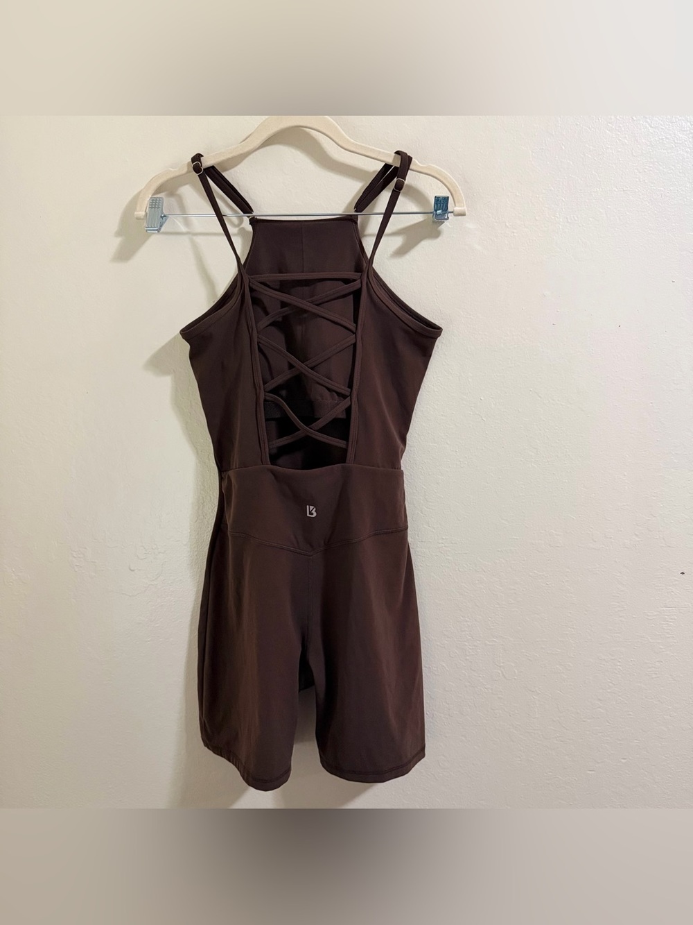 Buffbunny Ivy Activewear Romper Onesie Journey Brown Medium - Picture 5 of 10